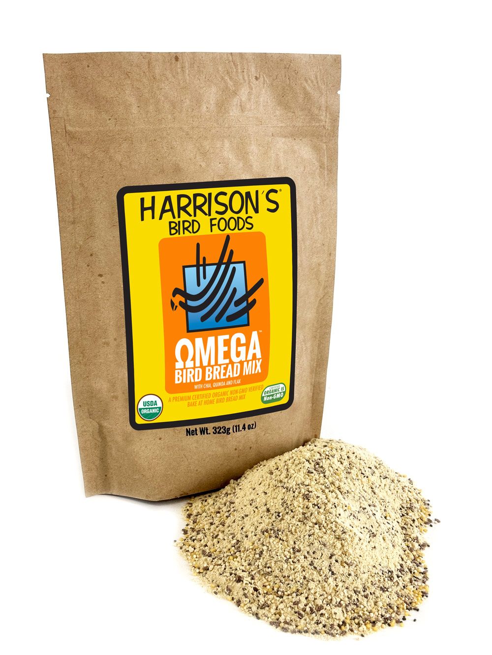 Harrison's Omega Bird Bread Bake at Home Mix