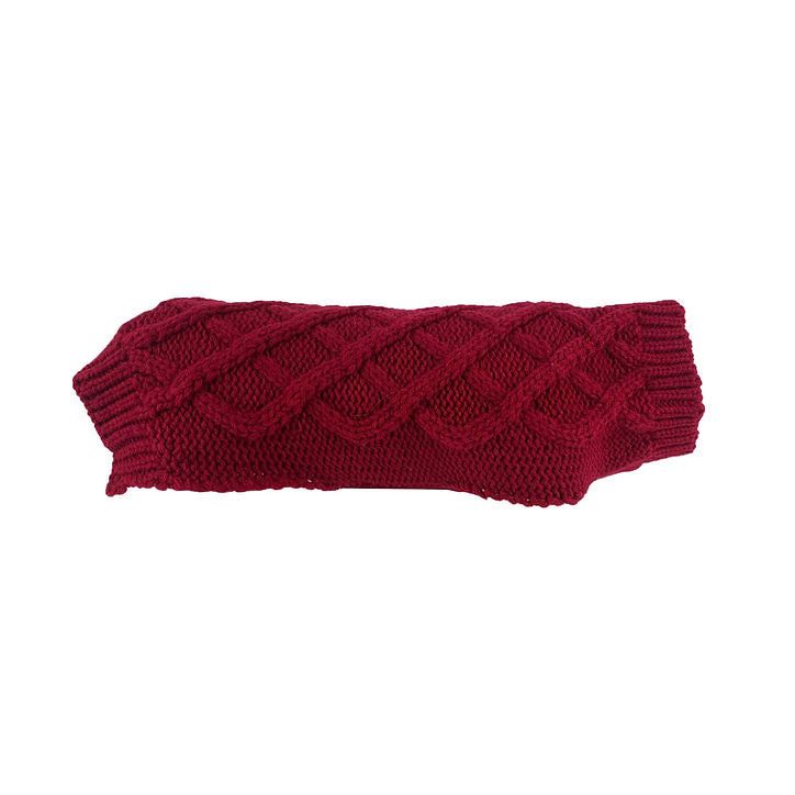 Huskimo Diamond Cable Jumper Scarlett