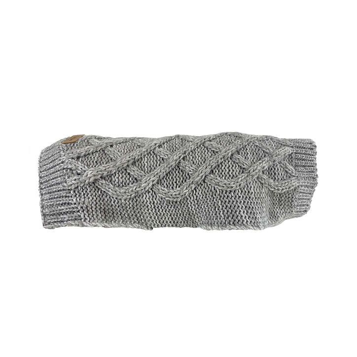 Huskimo Diamond Cable Jumper Grey