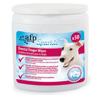 APF Sparkle Dental Finger Wipes