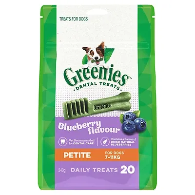 Greenies for Dogs Blueberry Petite