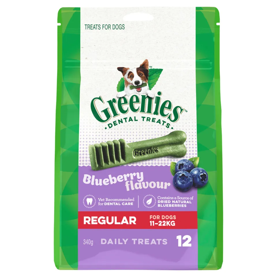 Greenies for Dogs Blueberry Regular