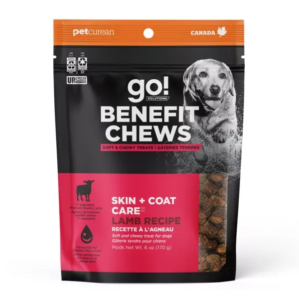 Go! Solutions Benefit Chews Skin + Coat Care Lamb Recipe for dogs