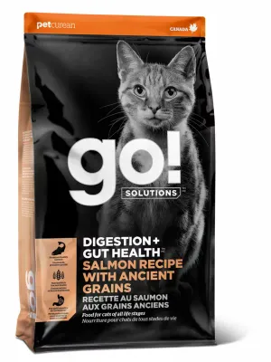 Go! Solutions Digestion + Gut Health Salmon Recipe with Ancient Grains for cats