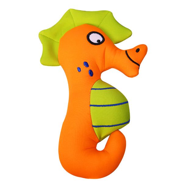 Pet One Splash Squeaky Seahorse