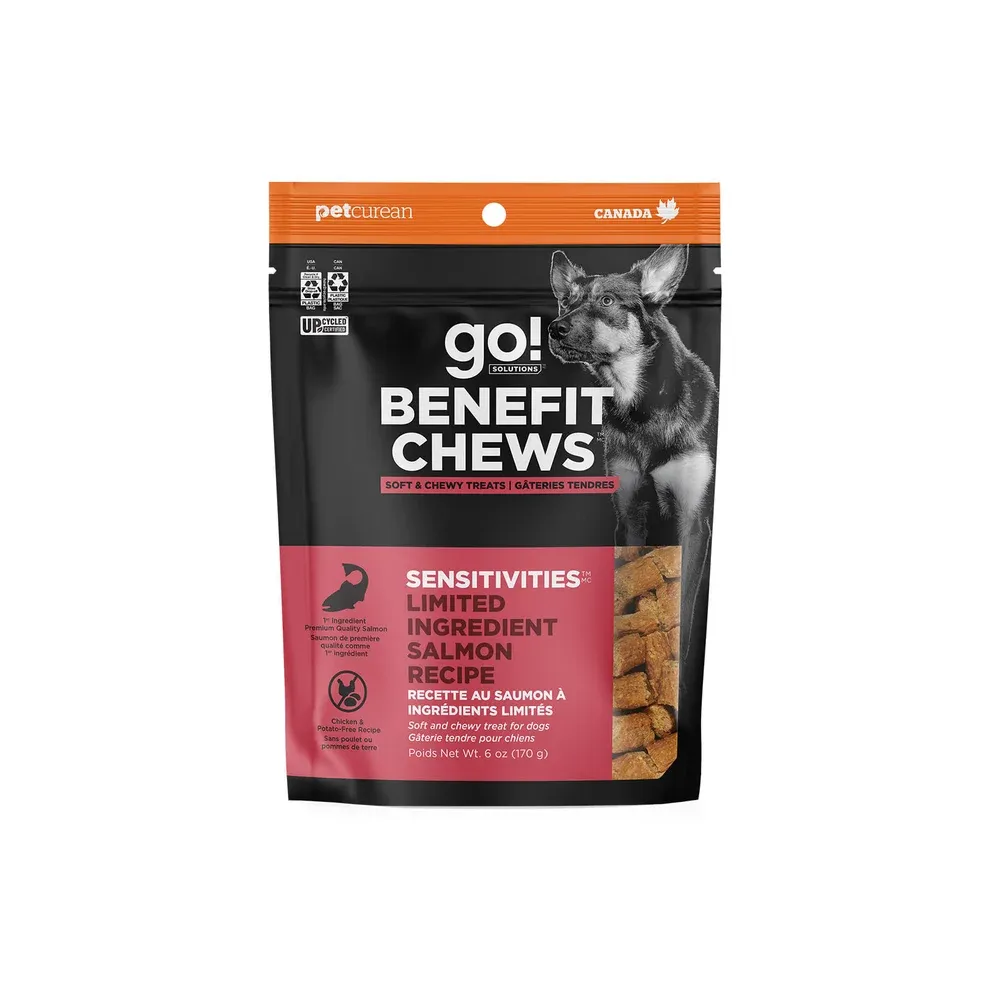 Go! Solutions Benefit Chews Sensitivities Limited Ingredient Salmon Recipe