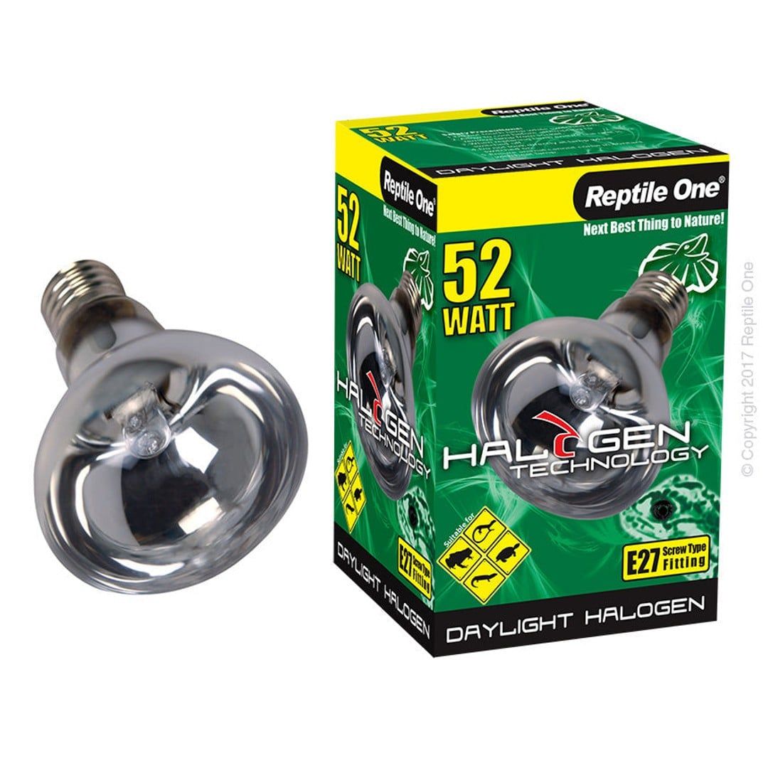 Reptile One Halogen Heat Lamp Daylight 52w