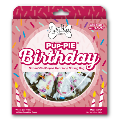 Lazy Dog Pup-PIE Happy Birthday for a Darling Dog 141g
