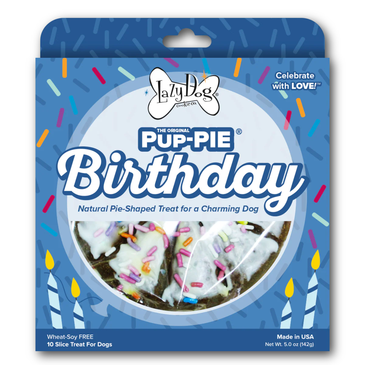 Lazy Dog Pup-Pie Happy Birthday for a Charming Dog 141g