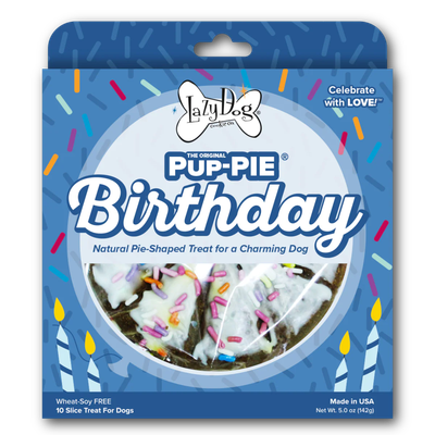 Lazy Dog Pup-Pie Happy Birthday for a Charming Dog 141g
