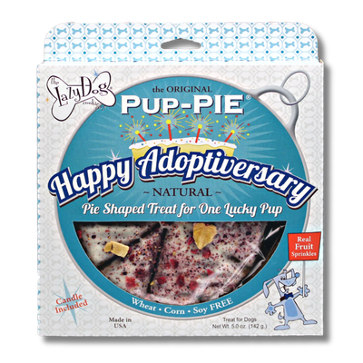 Lazy Dog Pup-pie Happy Adoptiversary 142g