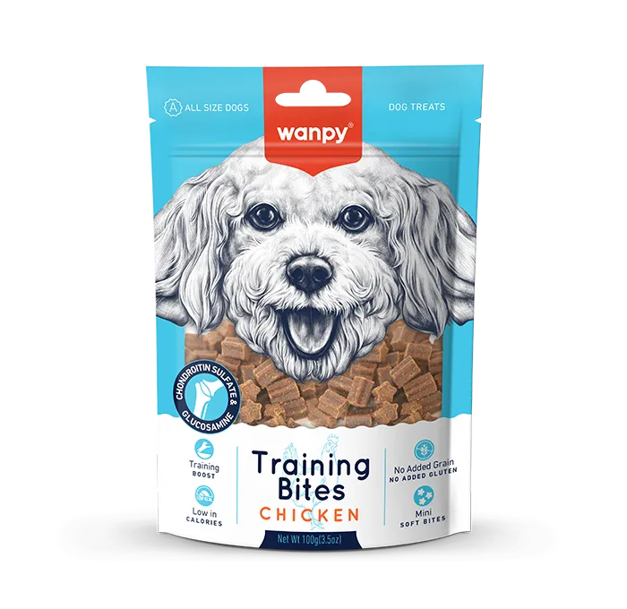 Wanpy Training Bites Chicken 100g
