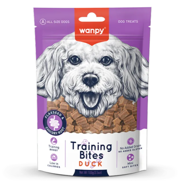 Wanpy Training Bites Duck 100g