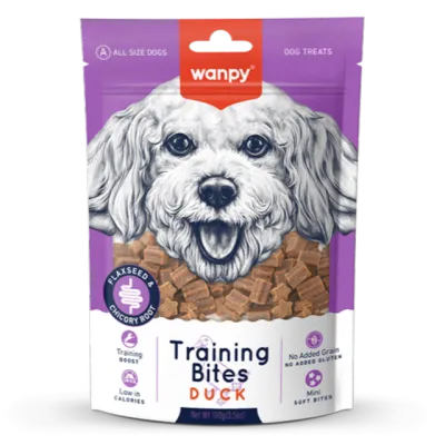 Wanpy Training Bites Duck 100g