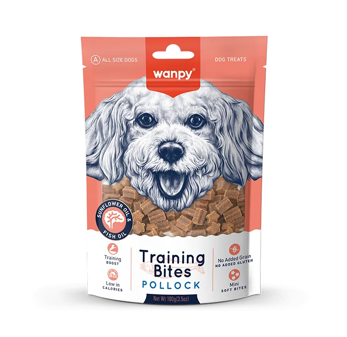 Wanpy Training Bites Pollock 100g