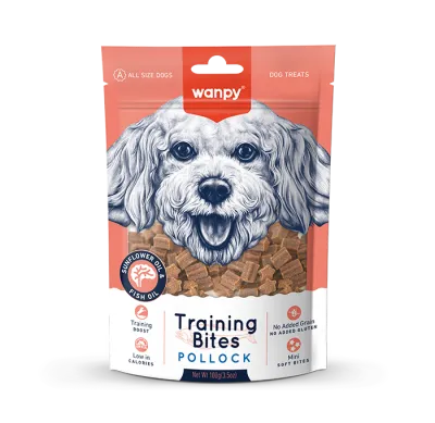 Wanpy Training Bites Pollock 100g