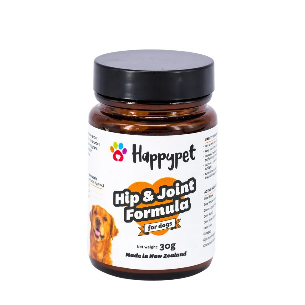 Happy Pet Hip &amp; Joint Formula 30g - Dog Health Supplement
