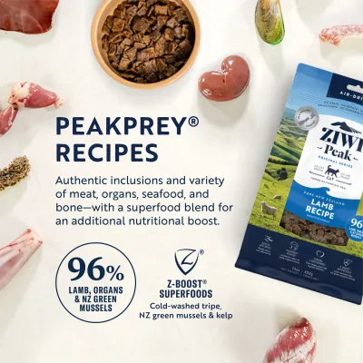 Ziwi Peak Air Dried Lamb Recipe Dry Cat Food