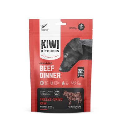 Kiwi Kitchens Freeze-Dried Beef Dog Dinner