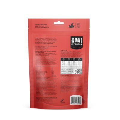 Kiwi Kitchens Freeze-Dried Beef Dog Dinner