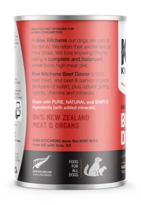 Kiwi Kitchens Wet Dog Dinner Beef