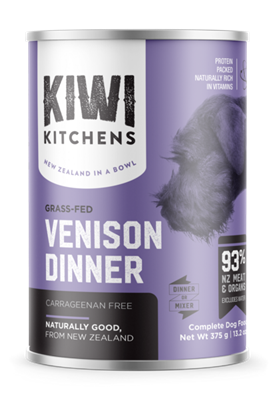 Kiwi Kitchens Wet Dog Dinner Venison