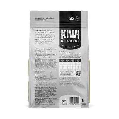 Kiwi Kitchens Air-Dried Chicken Cat Dinner 500g