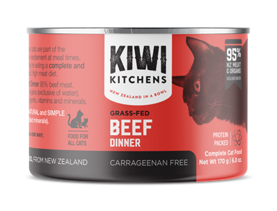 Kiwi Kitchens Wet Cat Dinner Beef