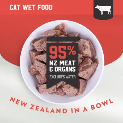 Kiwi Kitchens Wet Cat Dinner Beef