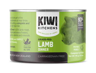 Kiwi Kitchens Wet Cat Dinner Lamb