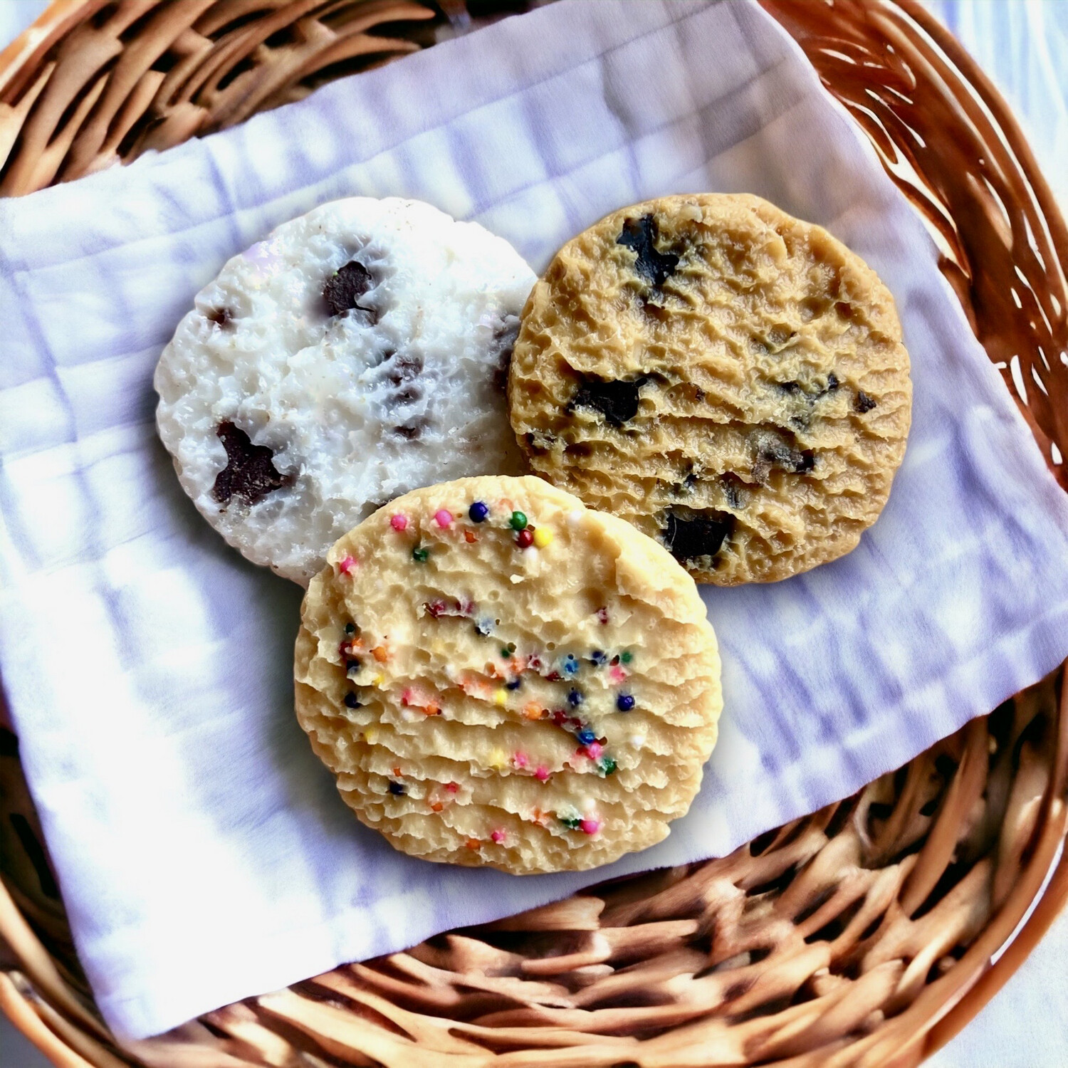 Mini Cookie Set of 4 Wax Embeds