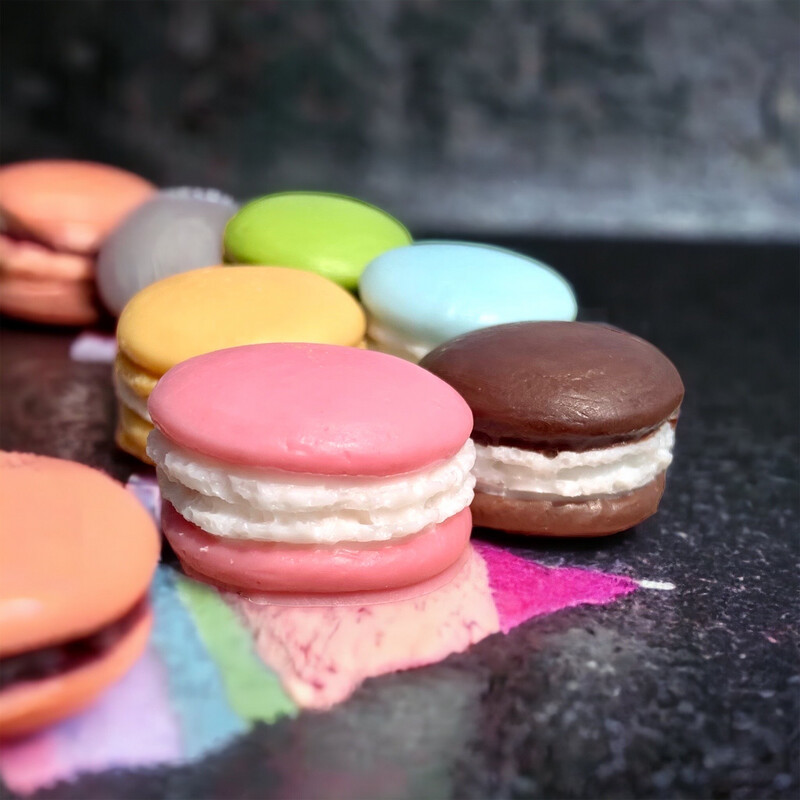 Realistic Macaroons Wax &amp; Soap Embeds