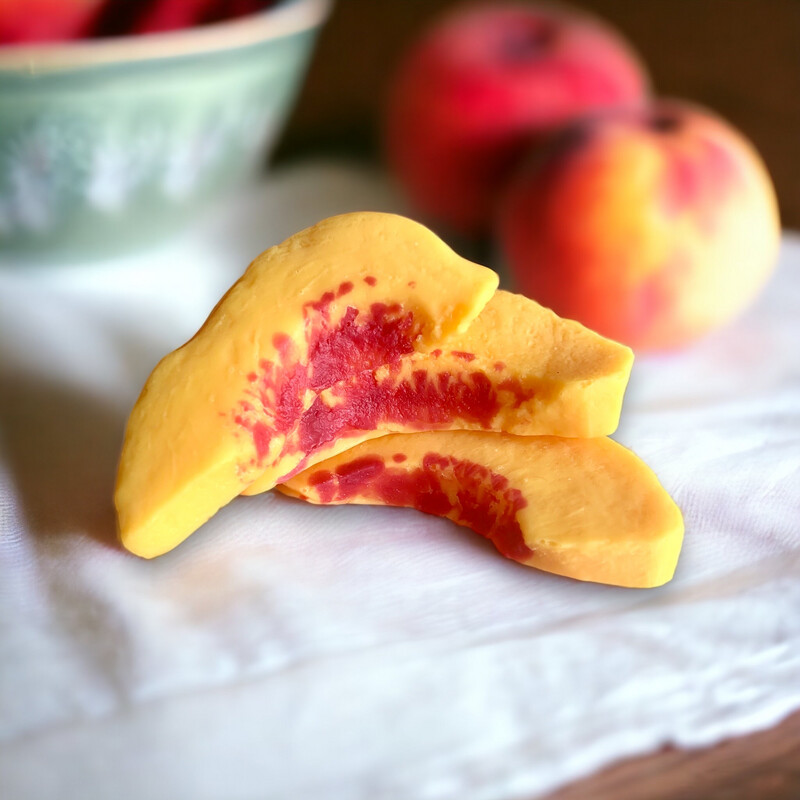 Fresh or Canned Sliced Peaches Wax &amp; Soap Embeds
