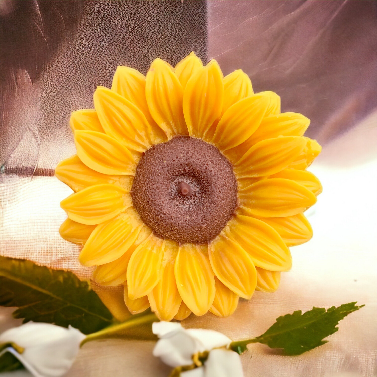 Large Sunflower Wax or Soap Embeds