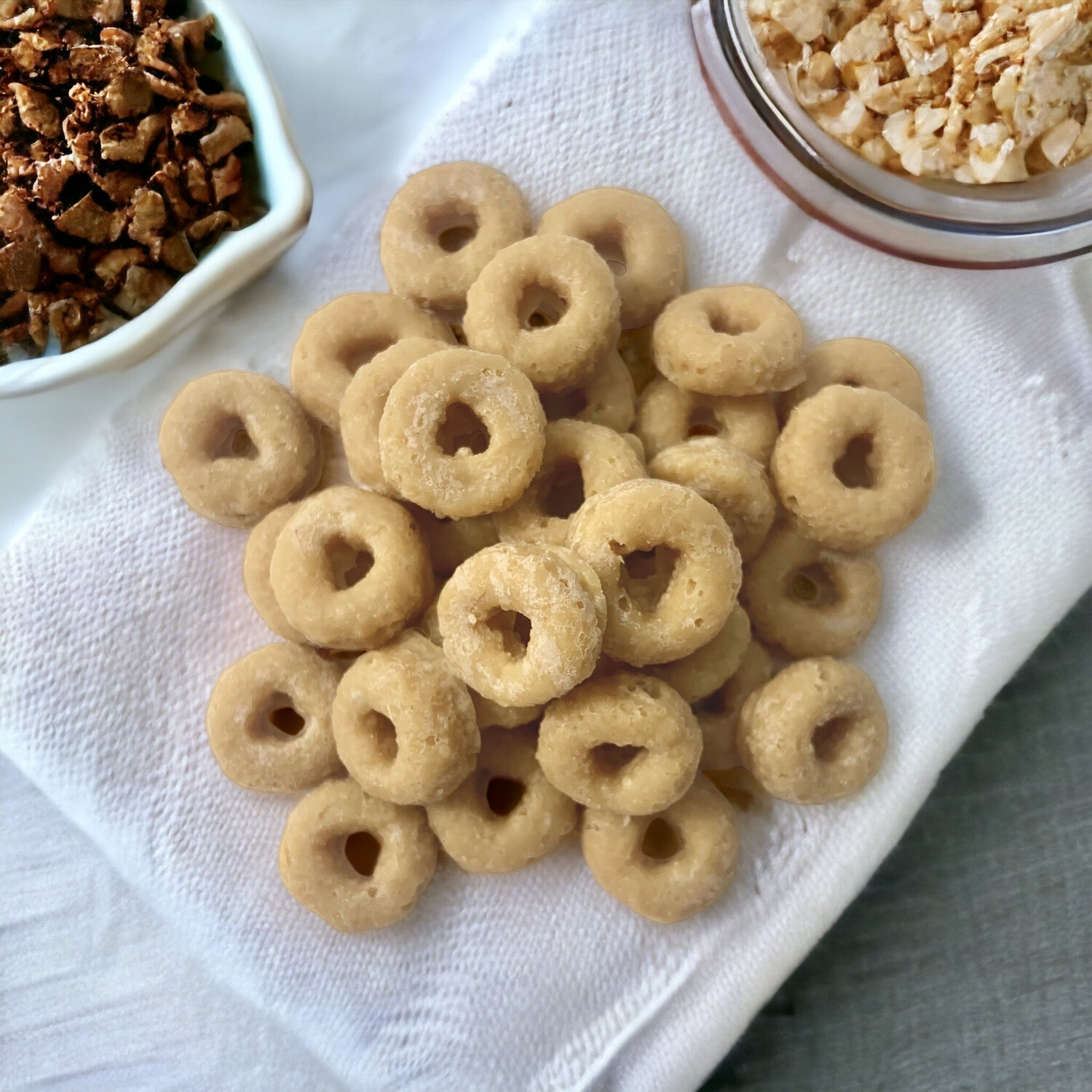 Cheerios Wax or Soap Embeds