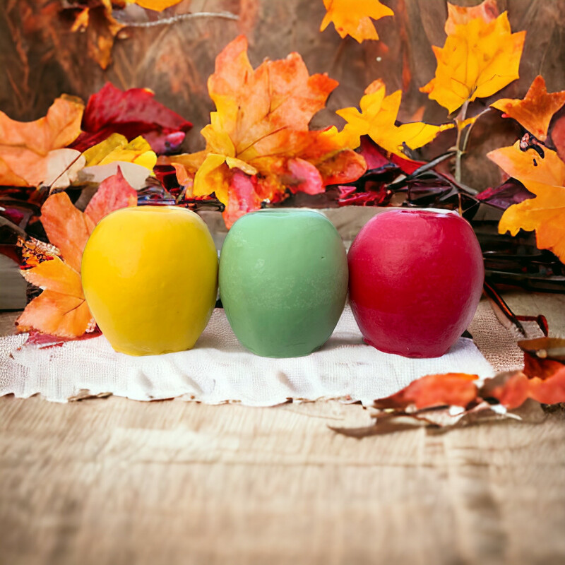 Large Whole Apple Wax or Soap
