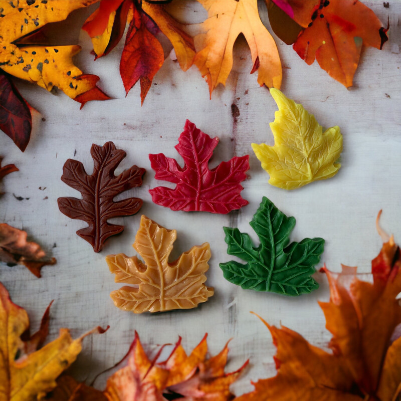 Fall Leaf Wax or Soap Embeds