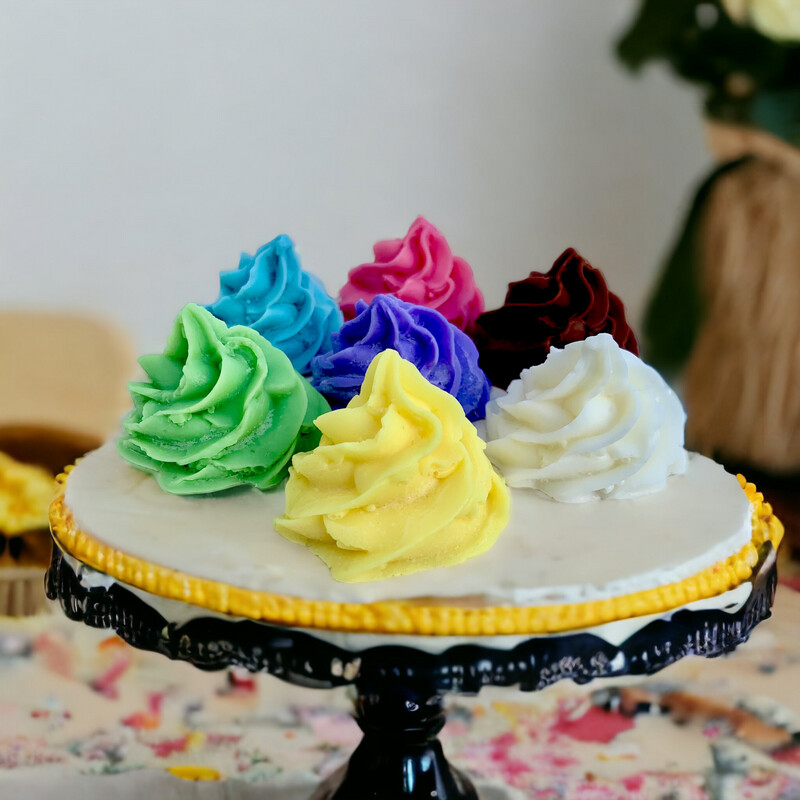 Whip Cream Wax or Soap Embeds
