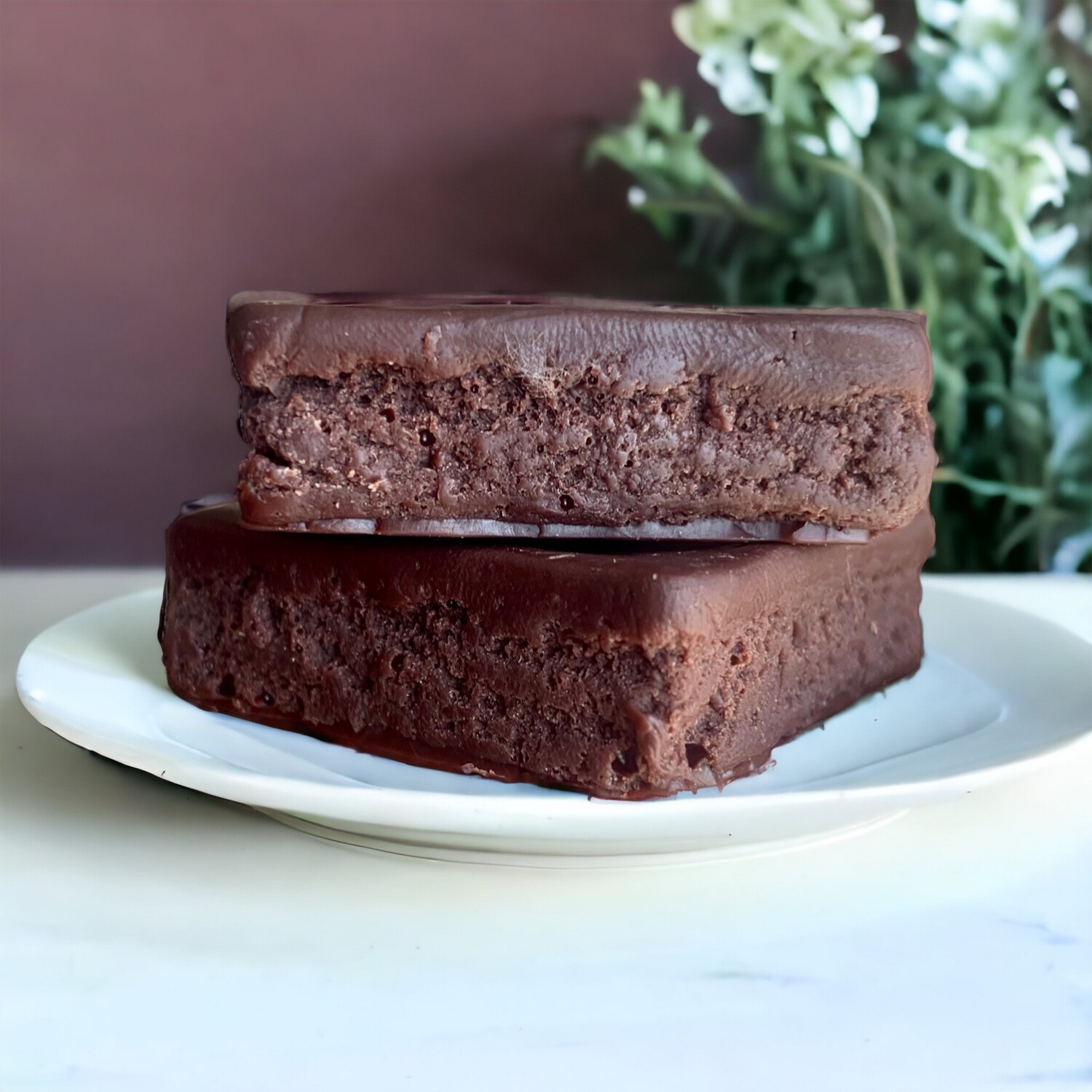 Realistic Brownie / Cake Square Wax &amp; Soap Embed