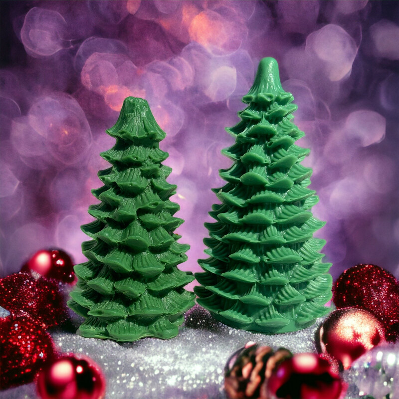 Christmas Tree Wax or Soap Embeds - Large