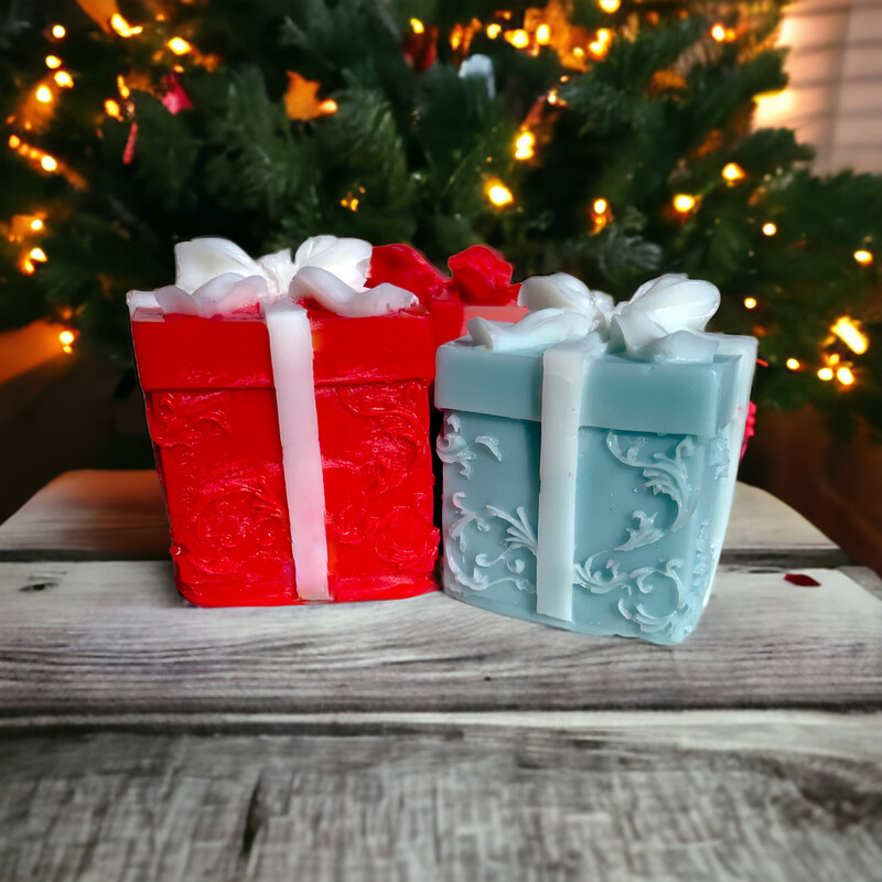 Christmas Present Wax Embeds