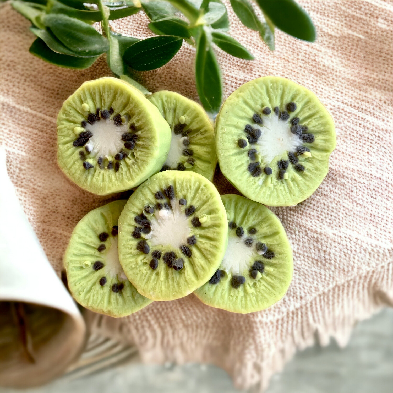Kiwi Slices Wax Embeds