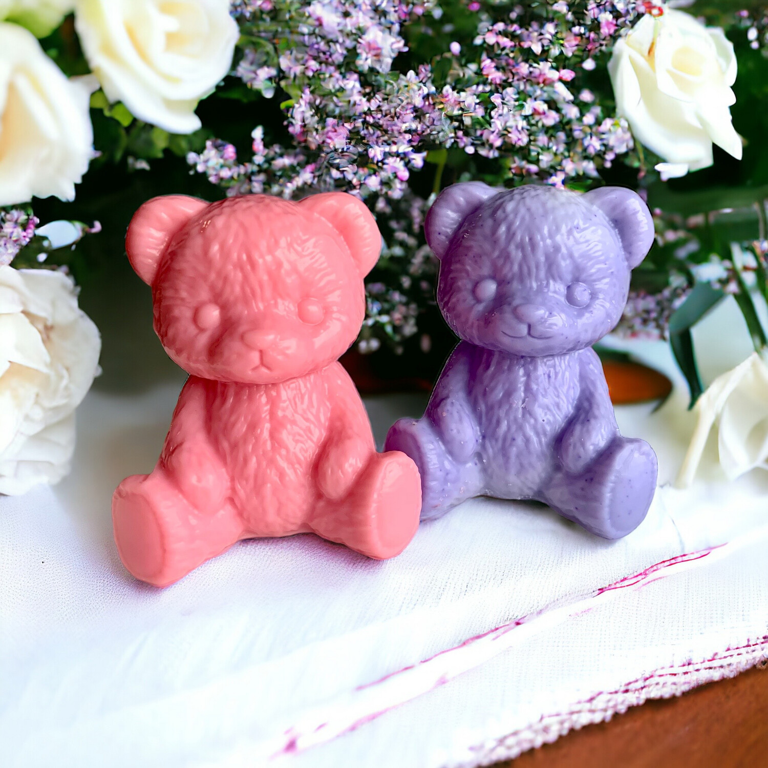 Large Teddy Bear Wax or Soap Embeds