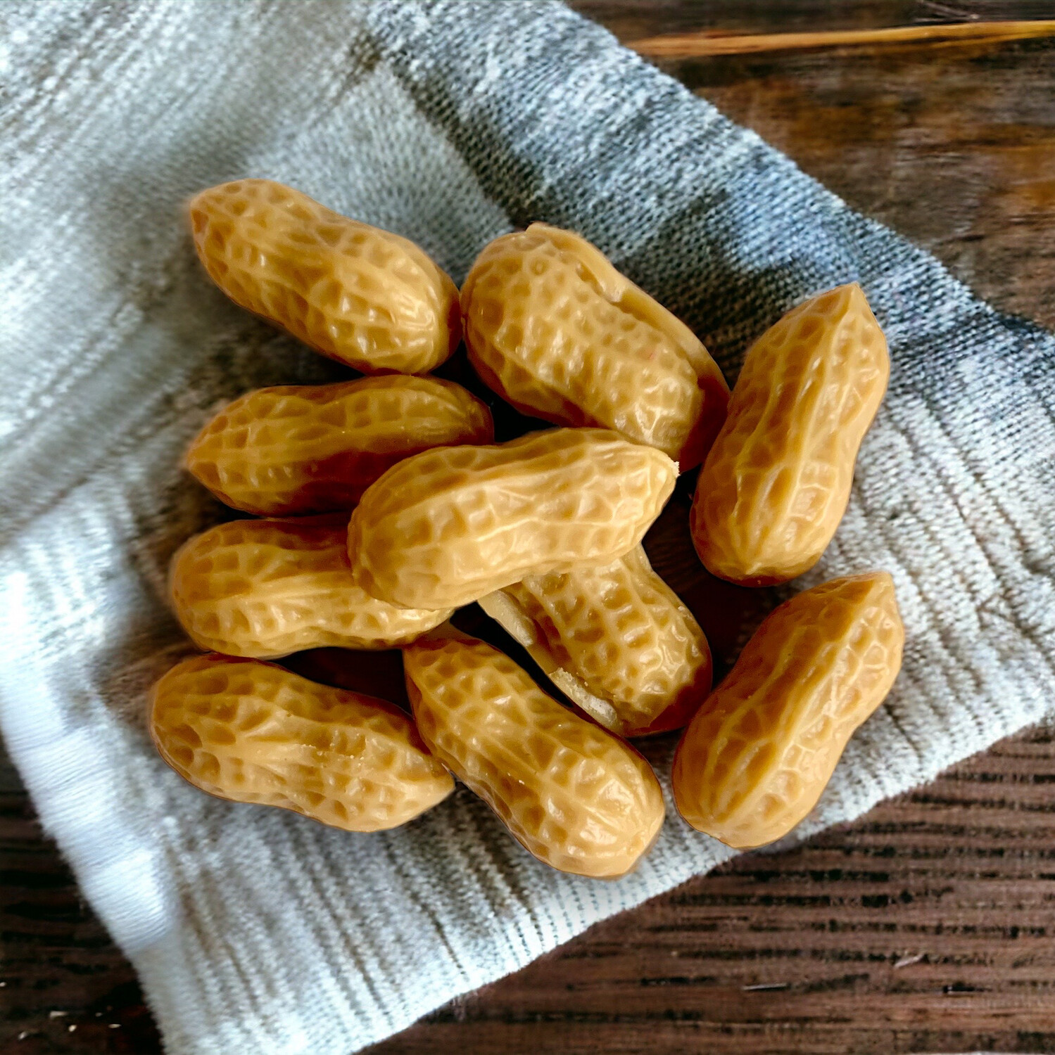 Shelled Peanuts Wax Embeds