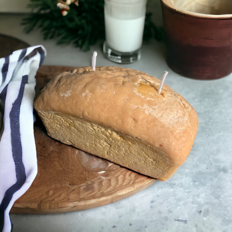 Bread Loaf 3-Wick Deluxe Candle