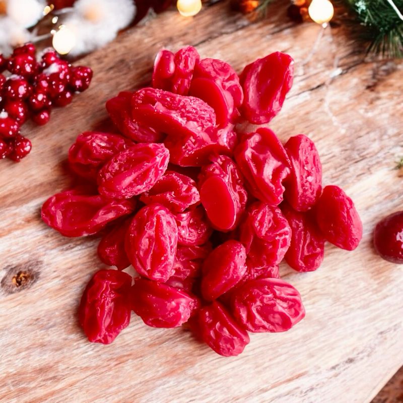 Dried Cranberries Wax or Soap Embeds