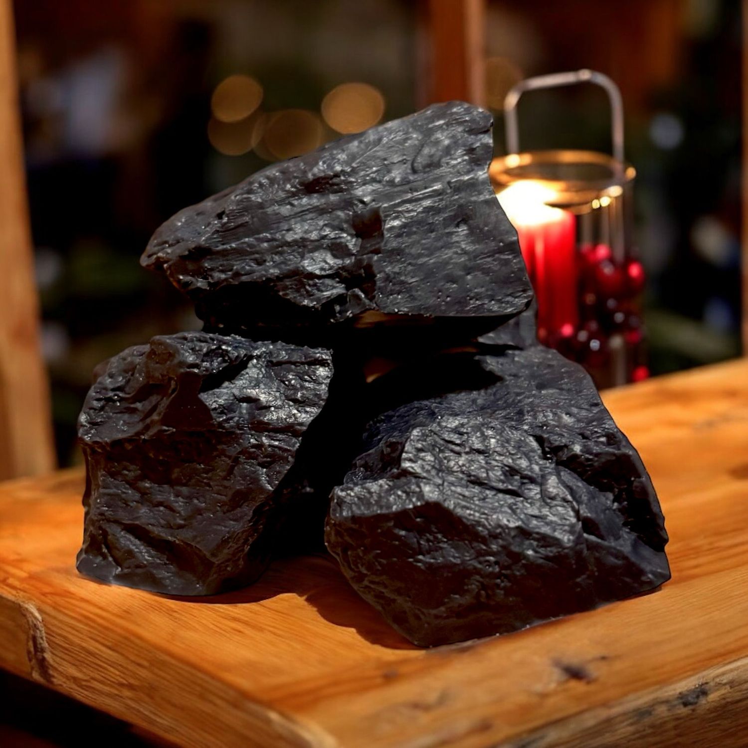Lumps of Coals Wax or Soap Embeds