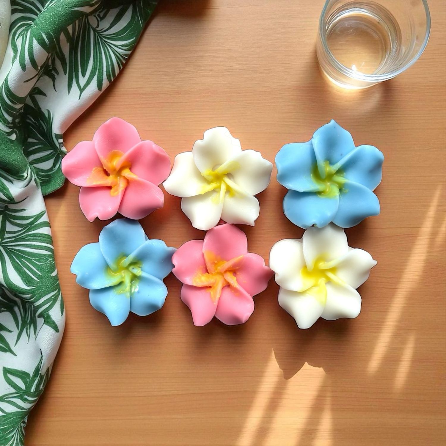 Plumeria Hawaiian Wax or Soap Embeds