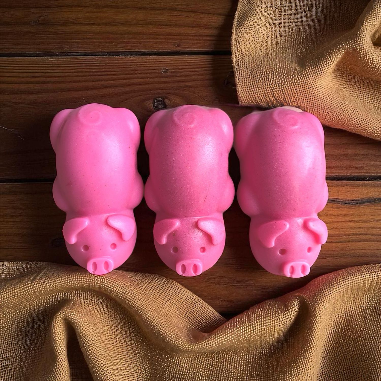 Little Dirty Piggies Wax or Soap Embeds