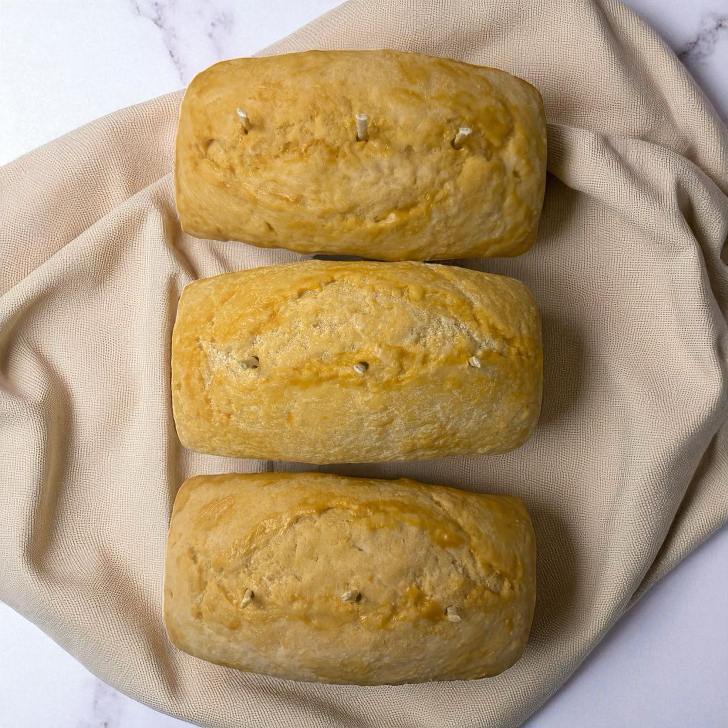 Bread Loaf 3-Wick Deluxe Candle